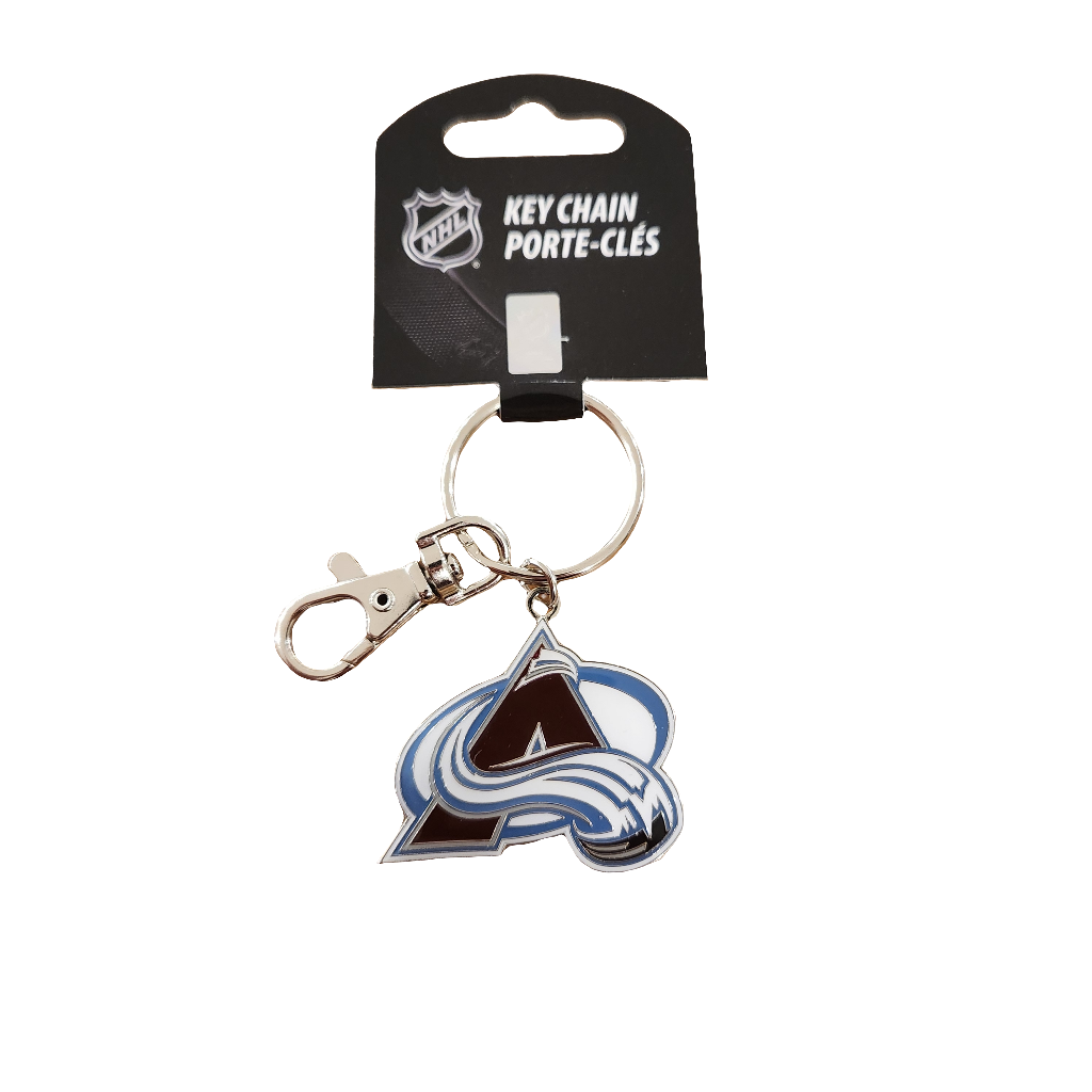 Colorado Avalanche NHL TSV Team Logo Keychain