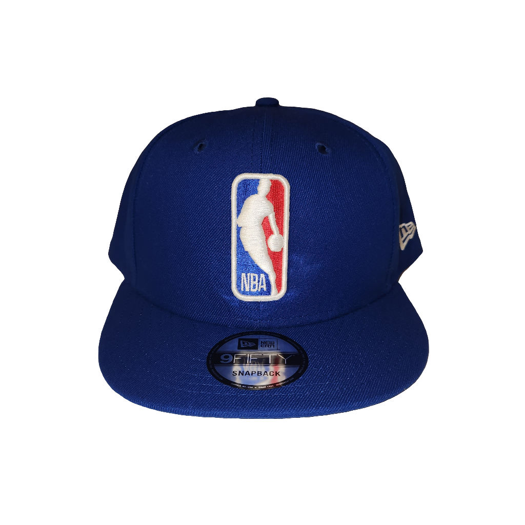NBA Man Logo New Era Men's Royal 9Fifty Basic Snapback