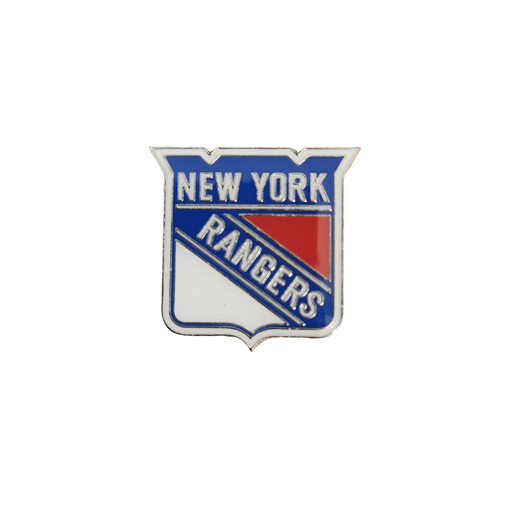 Épingle à revers avec logo de l'équipe NHL TSV des Rangers de New York