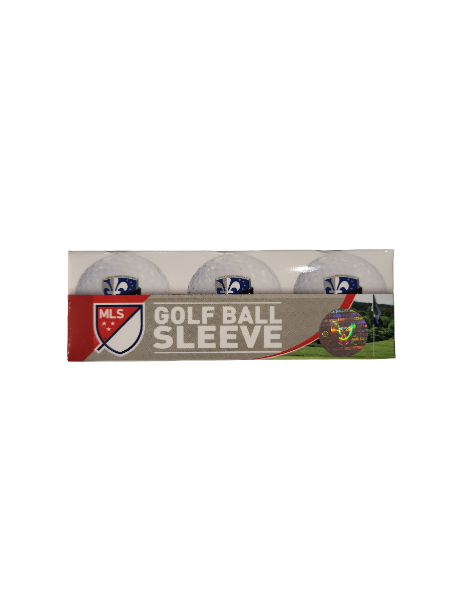 CF Montreal MLS Wincraft Golf Ball 3 Pack Set