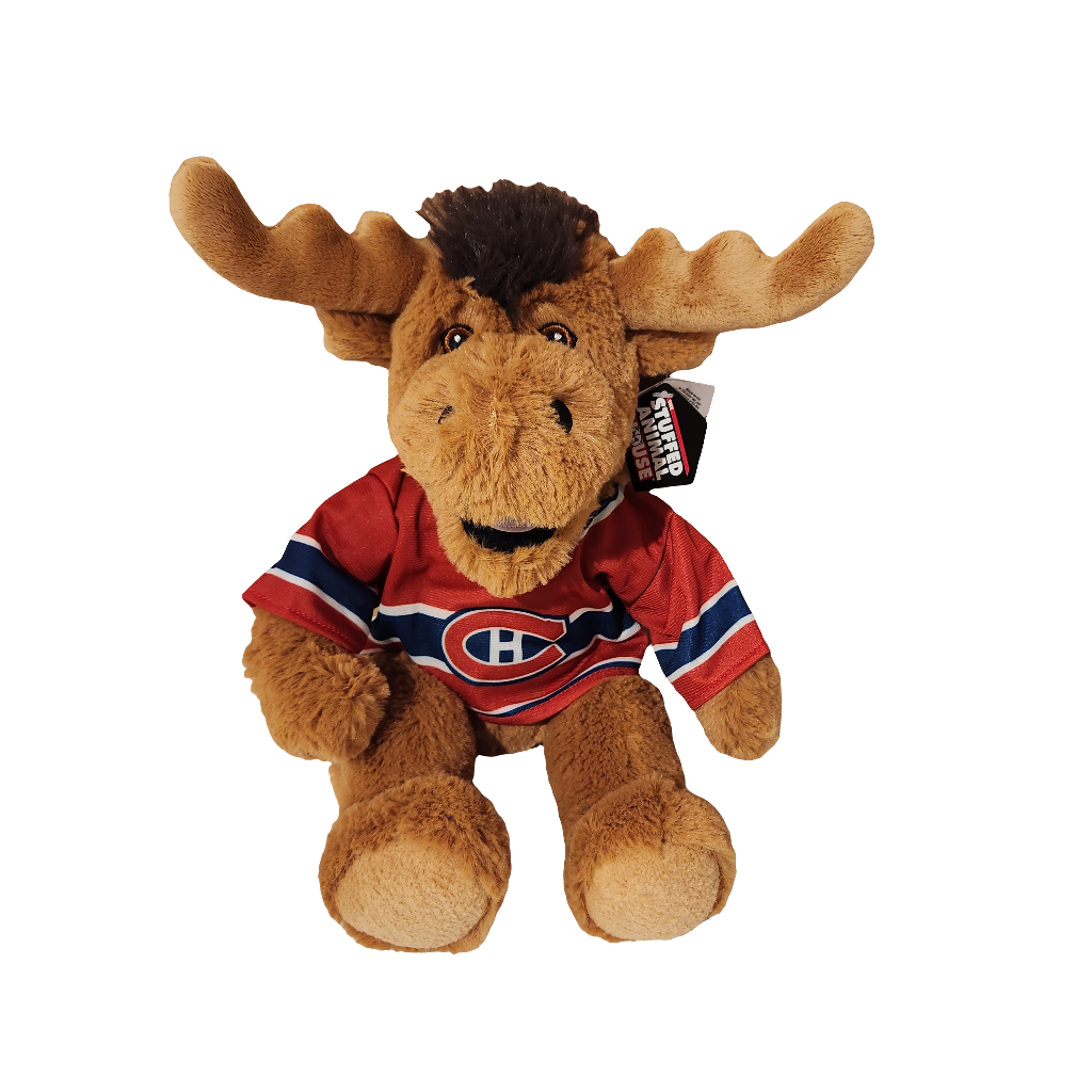 Happy Moose Montreal Canadiens NHL Stuffed Animal House 10"