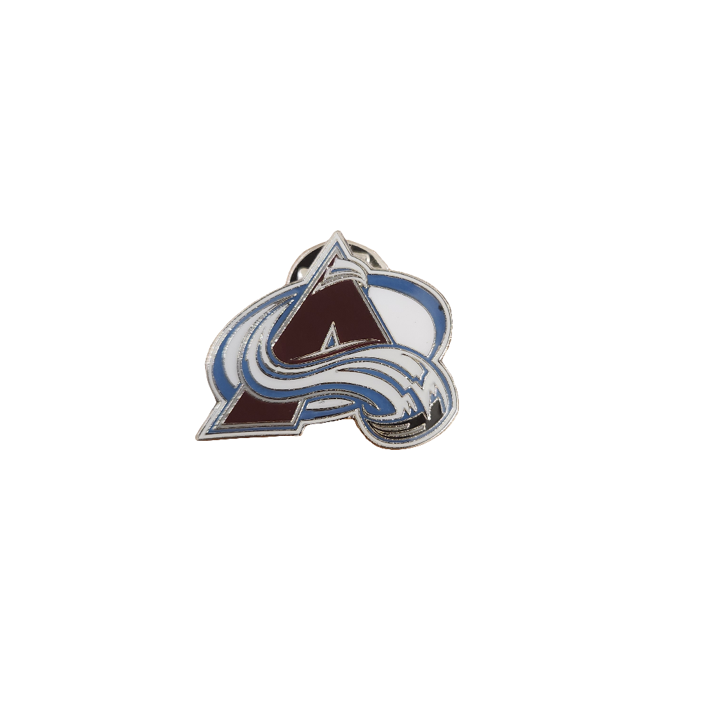 Épinglette avec logo de l'équipe Colorado Avalanche NHL TSV