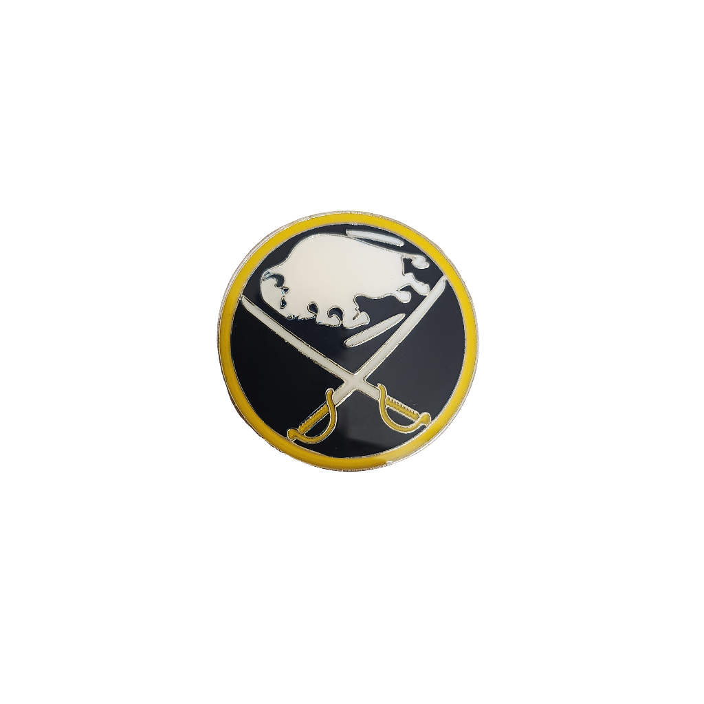 Épinglette avec logo de l'équipe Buffalo Sabres NHL TSV