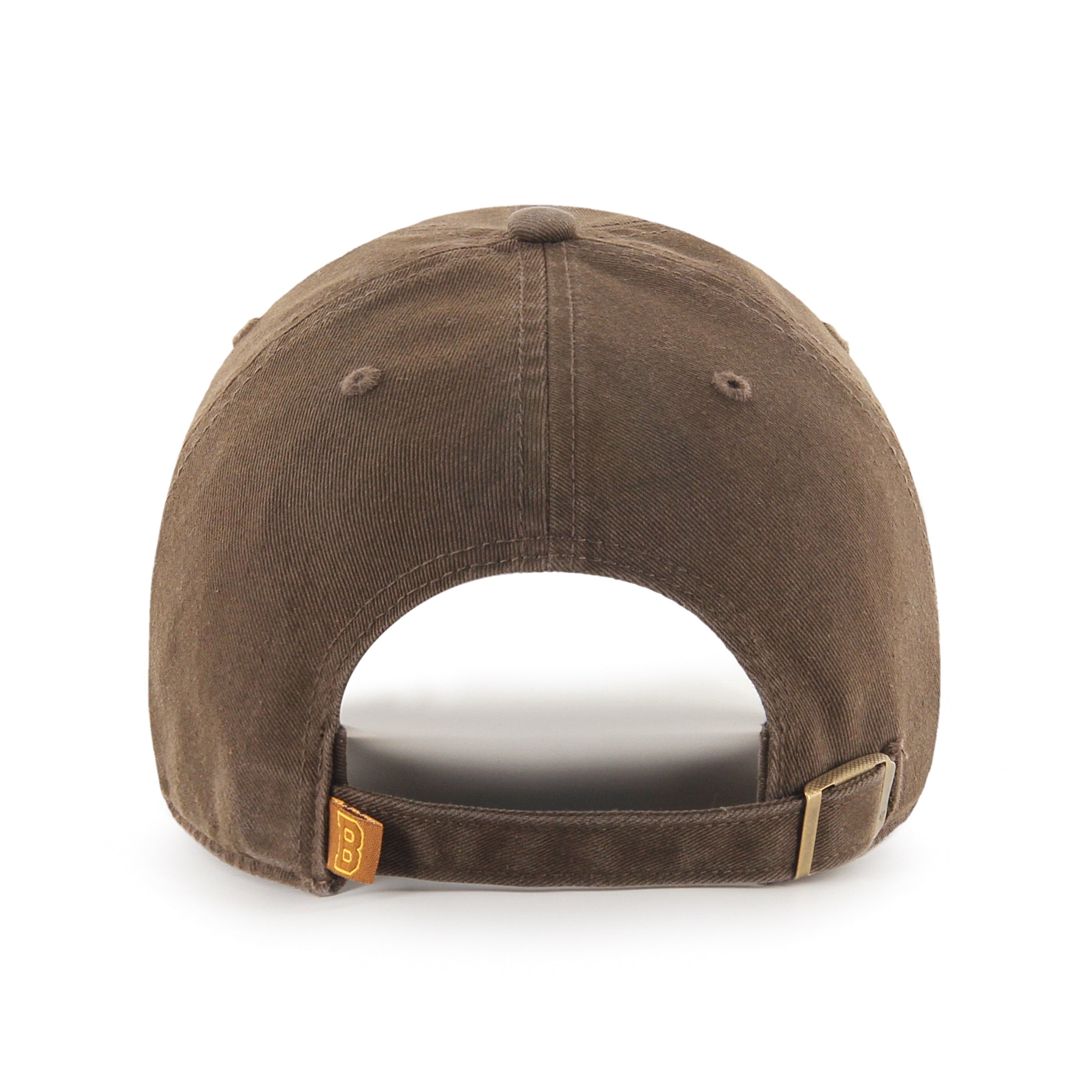 Boston Bruins NHL 47 Brand Men's Brown Vintage 1933 Clean Up Adjustable Hat