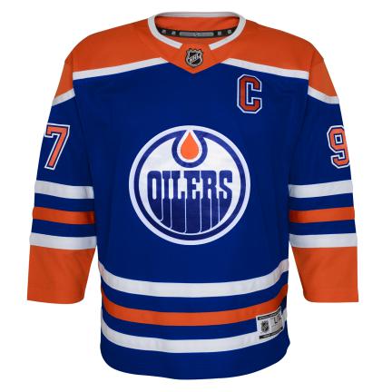 Connor McDavid Edmonton Oilers NHL Outerstuff Youth Home Premier Jersey