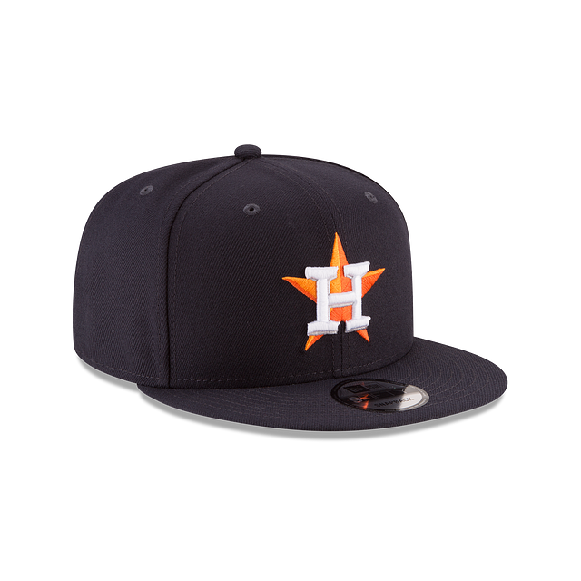 Houston Astros MLB New Era 9Fifty Snapback basique bleu foncé pour hommes