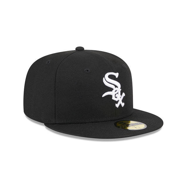 Casquette ajustée noire 59Fifty Authentic Collection On Field de Chicago White Sox MLB New Era pour hommes