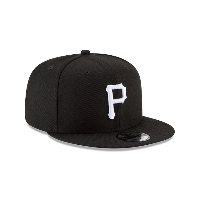 Pittsburgh Pirates MLB New Era 9Fifty Snapback noir blanc pour hommes