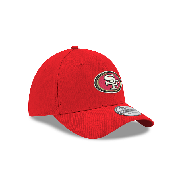 San Francisco 49ers NFL New Era Men's Red 39Thirty Team Classic Stretch Fit Hat