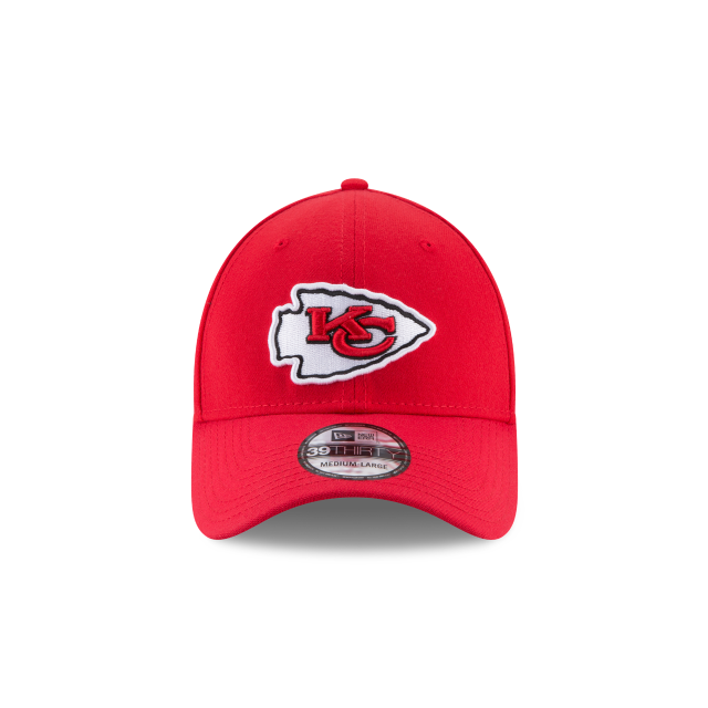 Kansas City Chiefs NFL New Era Men's Red 39Thirty Team Classic Stretch Fit Hat