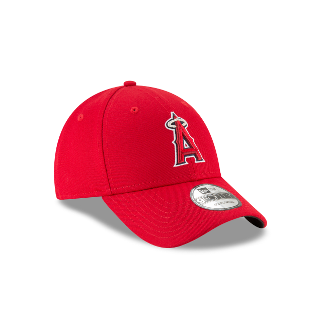 Anaheim Angels MLB New Era Casquette réglable rouge 9Forty The League pour hommes
