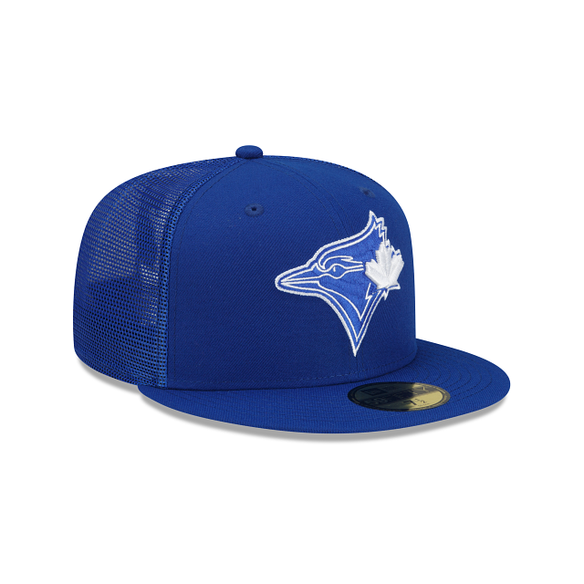 Toronto Blue Jays MLB New Era Men's Royal 59Fifty BP Trucker Fitted Hat