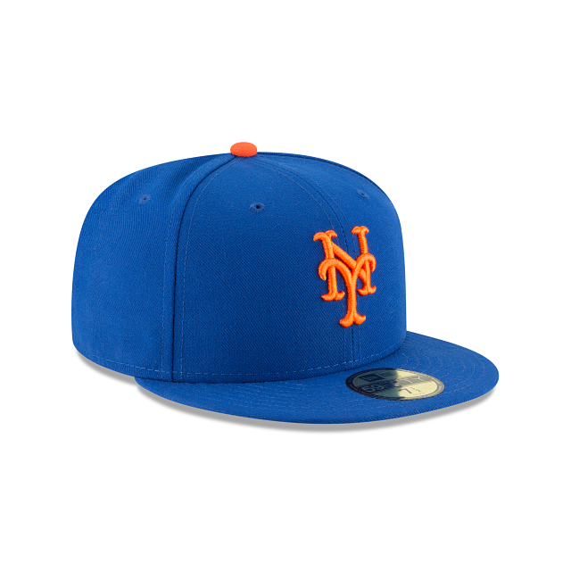 Casquette ajustée sur le terrain des Mets de New York MLB New Era Royal 59Fifty pour hommes