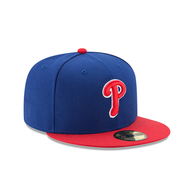Casquette ajustée bleu royal 59Fifty Authentic Collection Alternate 2017 des Phillies de Philadelphie MLB New Era pour hommes