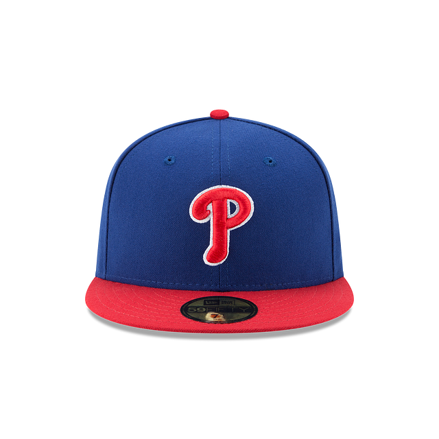 Casquette ajustée bleu royal 59Fifty Authentic Collection Alternate 2017 des Phillies de Philadelphie MLB New Era pour hommes