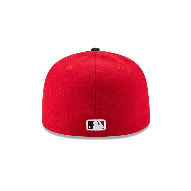 Cincinnati Reds MLB New Era Men's Red/Black 59Fifty Authentic Collection Road Fitted Hat