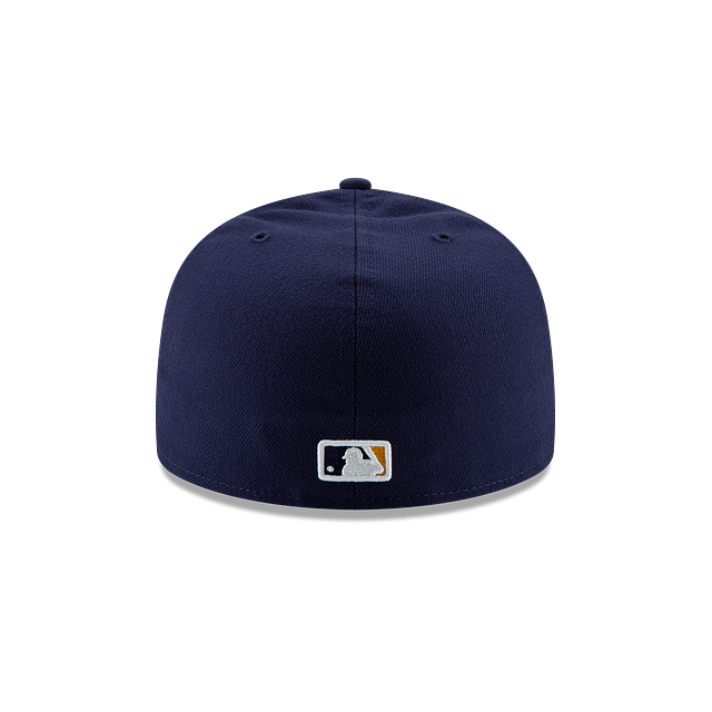 Milwaukee Brewers MLB New Era Men's Navy 59Fifty Authentic Collection Alternate Fitted Hat