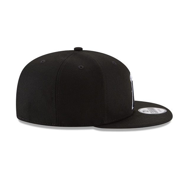 Anaheim Angels MLB New Era pour hommes, noir et blanc, 9Fifty Basic Snapback