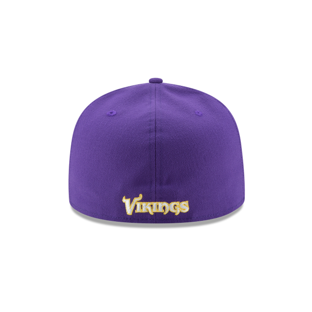 Minnesota Vikings NFL New Era Men's True Purple 59Fifty Team Basic Fitted Hat