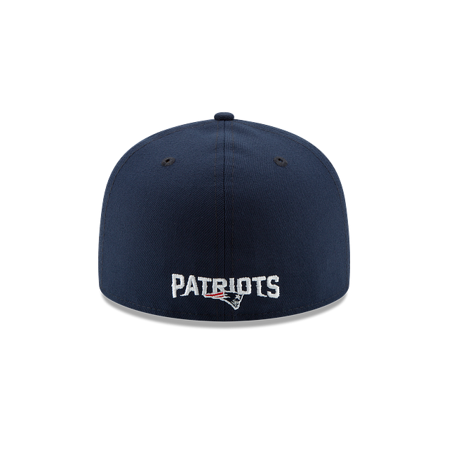 New England Patriots NFL New Era Men's Oceanside Blue 59Fifty Team Basic Fitted Hat