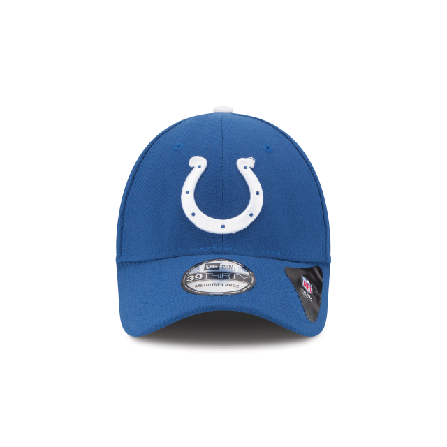 Indianapolis Colts NFL New Era Casquette bleue 39Thirty Team Classic Stretch Fit pour hommes