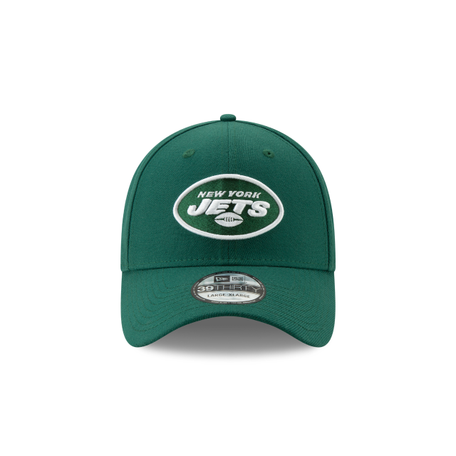 New York Jets NFL New Era Casquette verte 39Thirty Team Classic Stretch Fit pour hommes