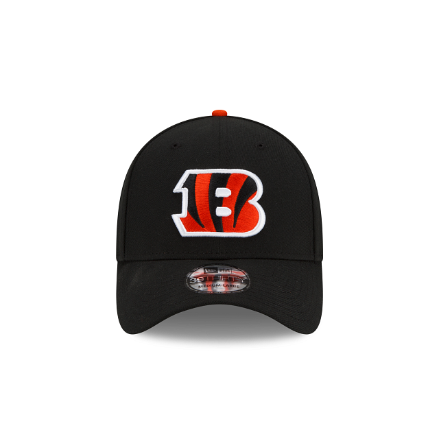 Casquette extensible classique noire 39Thirty Team New Era des Bengals de Cincinnati NFL pour hommes