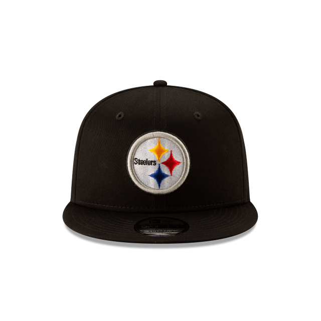 Pittsburgh Steelers NFL New Era Men's Black 9Fifty Basic Snapback