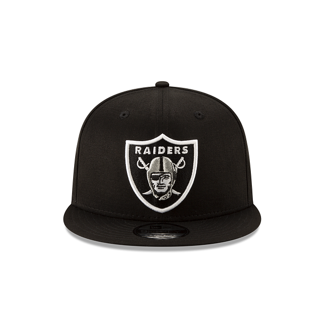 Las Vegas Raiders NFL New Era Snapback 9Fifty Basic noir pour hommes