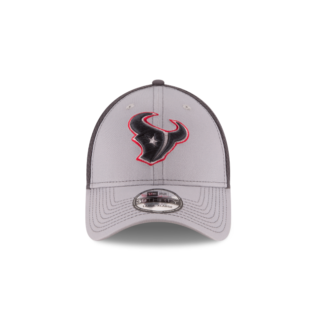 Houston Texans NFL New Era Casquette grise 39Thirty Greyed Out Neo 2 Stretch Fit pour hommes