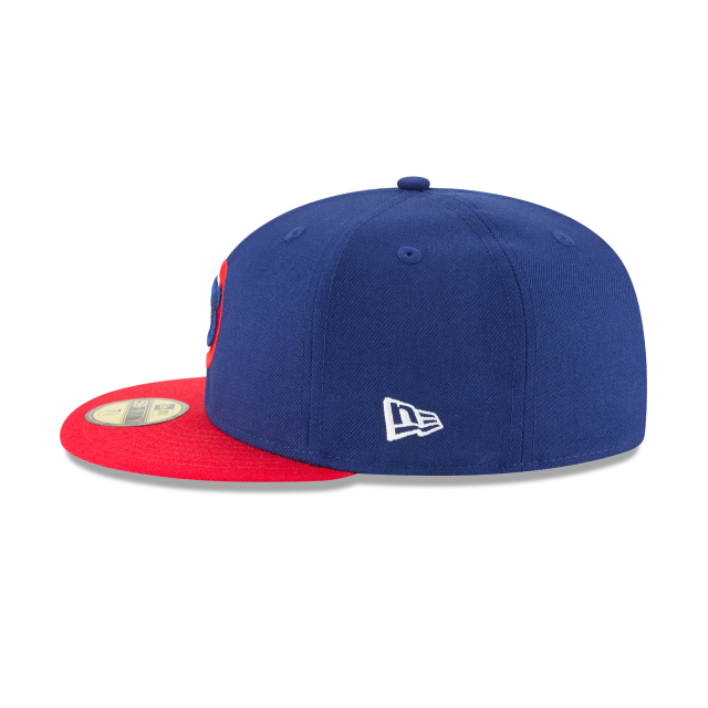 Casquette ajustée en laine Royal 59Fifty 1979 avec logo Cooperstown des Chicago Cubs MLB New Era pour hommes