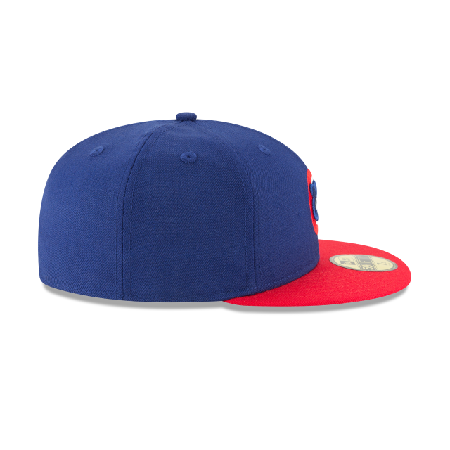 Casquette ajustée en laine Royal 59Fifty 1979 avec logo Cooperstown des Chicago Cubs MLB New Era pour hommes
