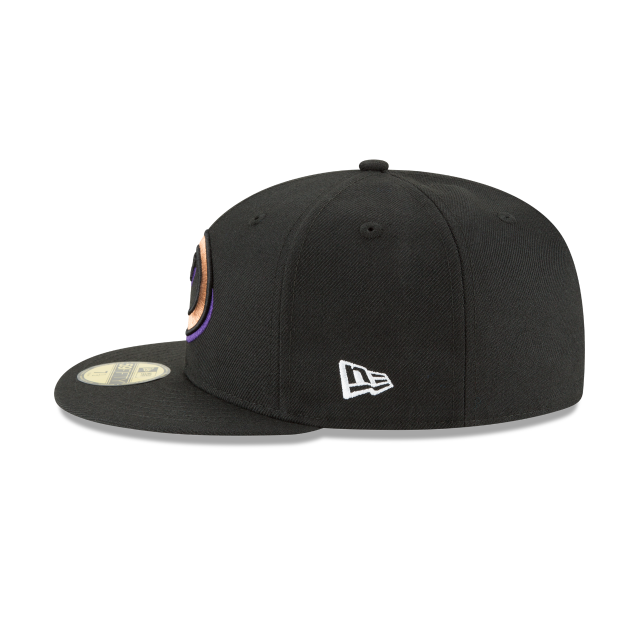 Casquette ajustée en laine Cooperstown 1999 Arizona Diamondbacks MLB New Era pour homme noire 59Fifty