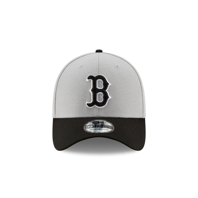 Casquette extensible classique 39Thirty Team pour homme des Red Sox de Boston MLB New Era gris noir