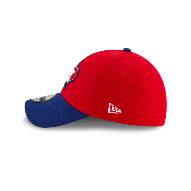 Casquette extensible MLB 39Thirty Team Classic Alternate 3 pour homme des Texas Rangers de New Era, rouge/bleu