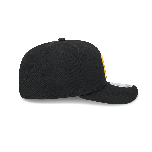 Casquette Snapback 9Seventy noire pour homme des Pirates de Pittsburgh MLB New Era aux couleurs de l'équipe