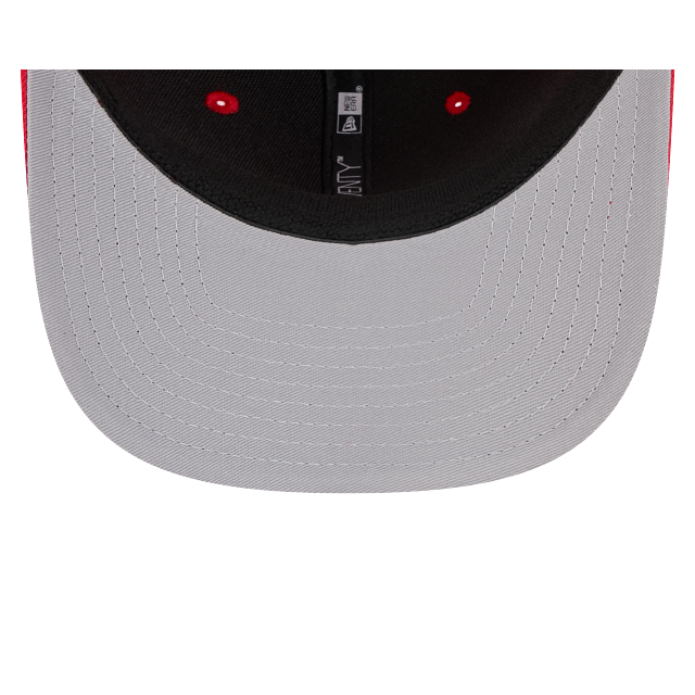 Casquette Snapback NBA New Era Toronto Raptors pour homme, couleur de l'équipe, 9Seventy, rouge