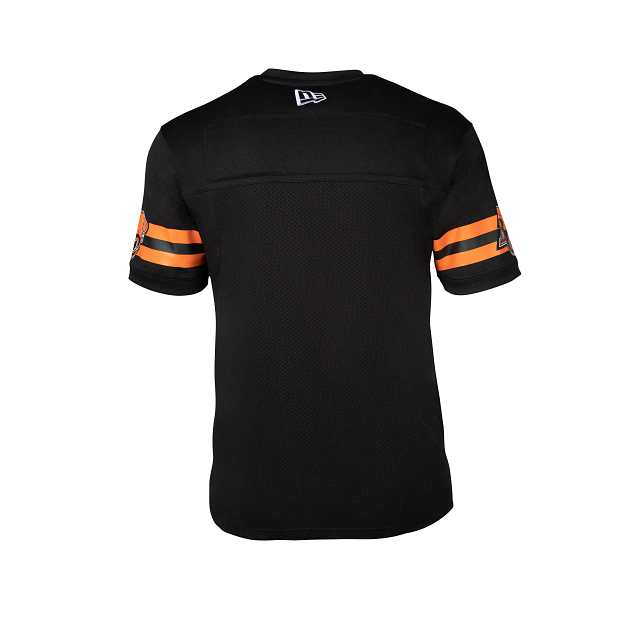 BC Lions CFL New Era Men's Black 2023 Home Replica Jersey
