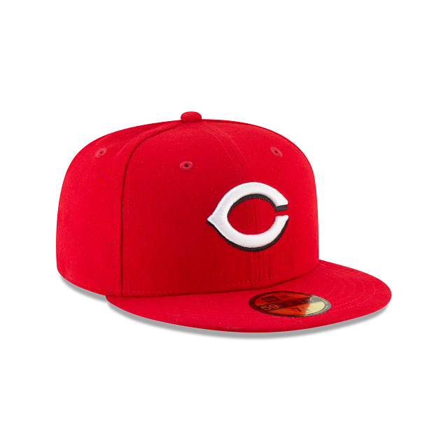 Casquette ajustée MLB New Era 59Fifty Authentic Collection Home 2017 pour homme des Cincinnati Reds