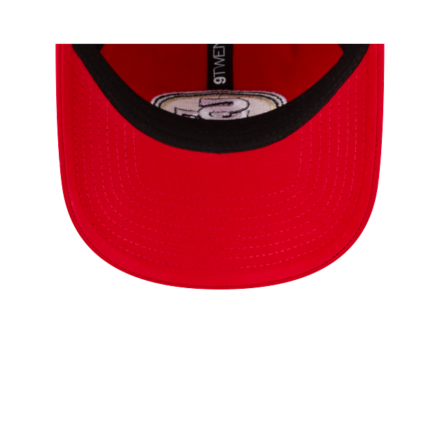 Casquette ajustable classique 9Twenty Core rouge écarlate pour homme des 49ers de San Francisco NFL New Era