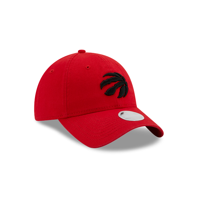 Casquette ajustable classique 9Twenty Core rouge pour femme des Toronto Raptors NBA New Era