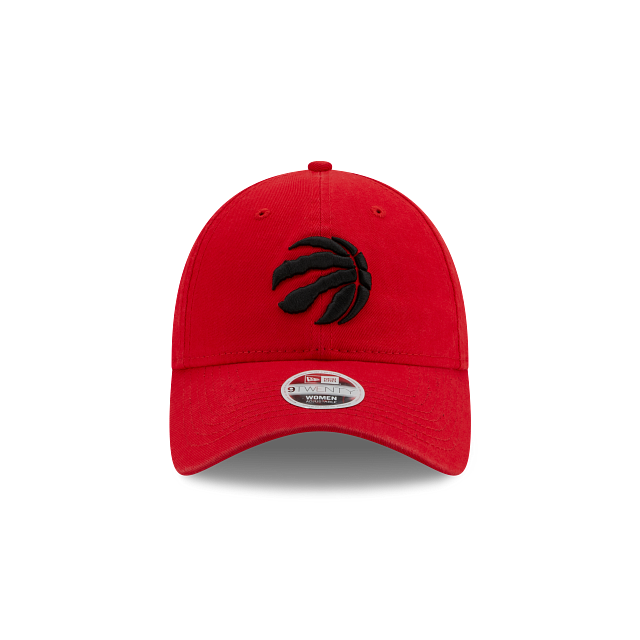 Casquette ajustable classique 9Twenty Core rouge pour femme des Toronto Raptors NBA New Era
