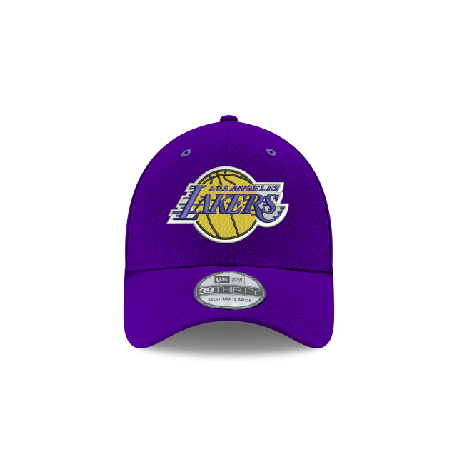 Casquette extensible classique violette 39Thirty Team pour homme des Los Angeles Lakers NBA New Era