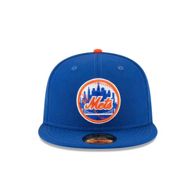 Casquette ajustée en laine Cooperstown 1962 Royal 59Fifty MLB New Era pour homme des Mets de New York