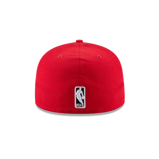 Chicago Bulls NBA New Era Men's Red 59Fifty Basic Fitted Hat