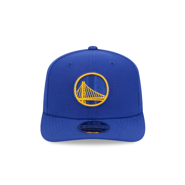 Casquette Snapback NBA New Era Royal 9Seventy pour homme des Golden State Warriors aux couleurs de l'équipe