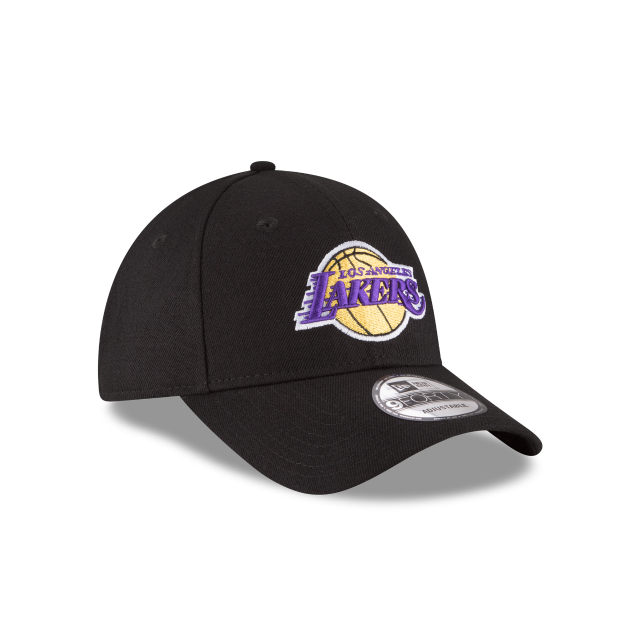 Casquette ajustable 9Forty The League noire pour homme des Los Angeles Lakers NBA New Era