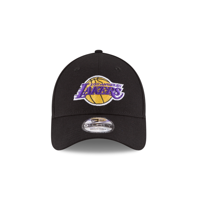 Casquette ajustable 9Forty The League noire pour homme des Los Angeles Lakers NBA New Era