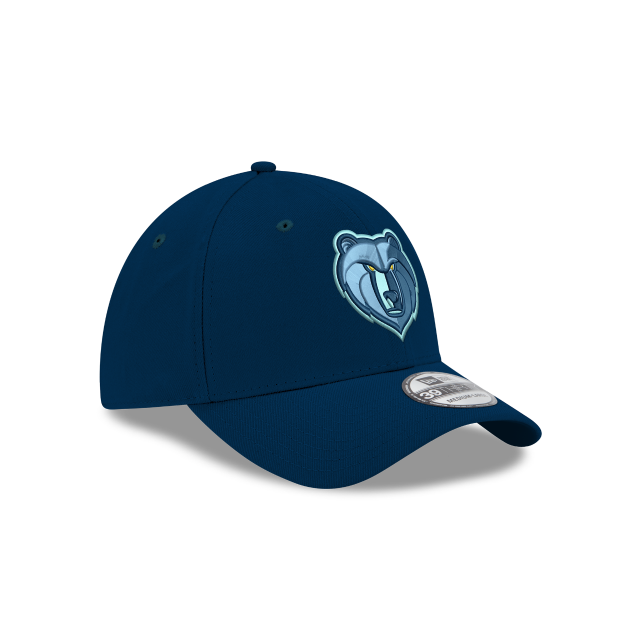 Casquette extensible classique NBA Memphis Grizzlies New Era pour homme, bleu marine, 39Thirty Team
