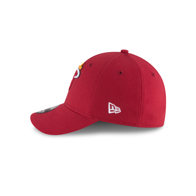 Casquette extensible classique rouge 39Thirty Team NBA New Era des Chicago Bulls pour hommes